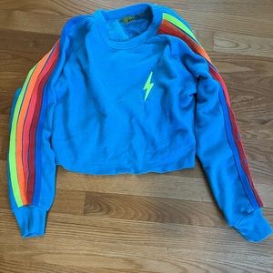 Aviator Nation Cropped Sweatshirt